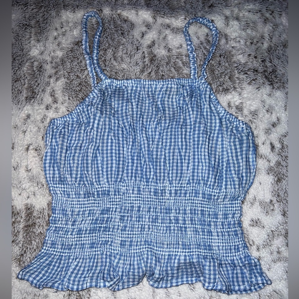 Cute Blue Tank Top for Teen/ Kids